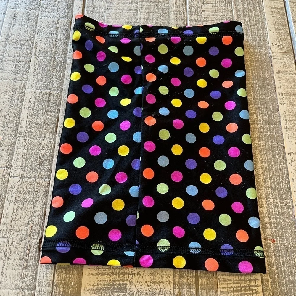 BLACKSTRAP Kids Neck Gaiter Dual Layer Cold Weather One Size Fits All Polka Dot